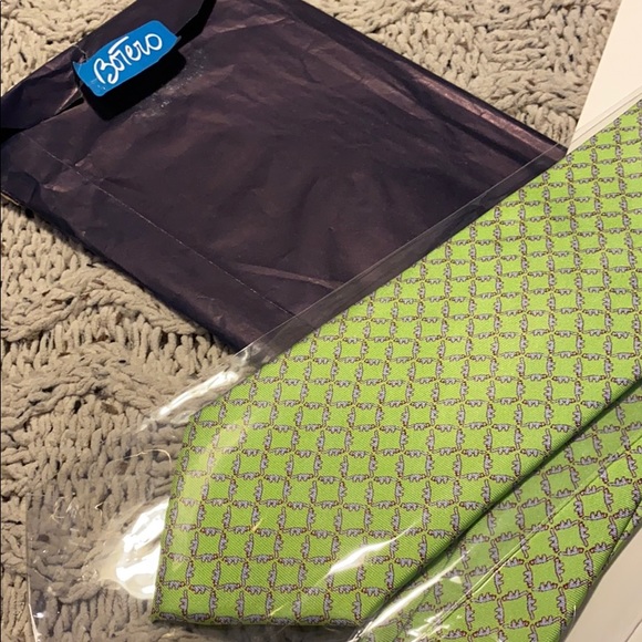 Mens FERNANDO BOTERO Silk Tie - Picture 2 of 5